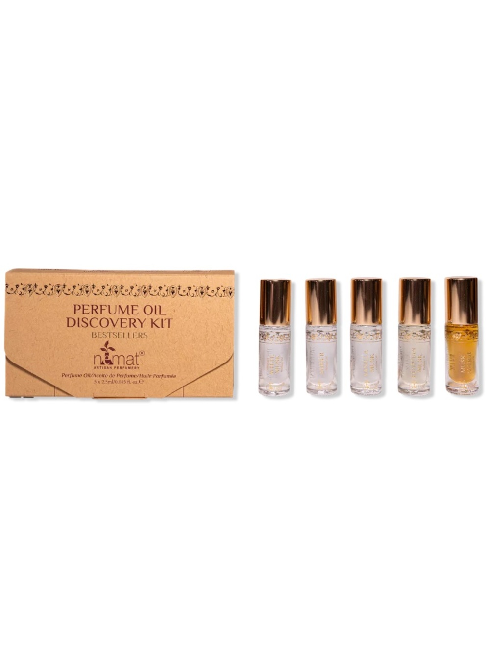 NEMAT Perfume Oil Discovery Kit 5 X 2.5ml BRAND NEW IN BOX